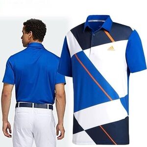 Adidas Men's Ultimate365 Colorblock Golf Polo Shirt XXL